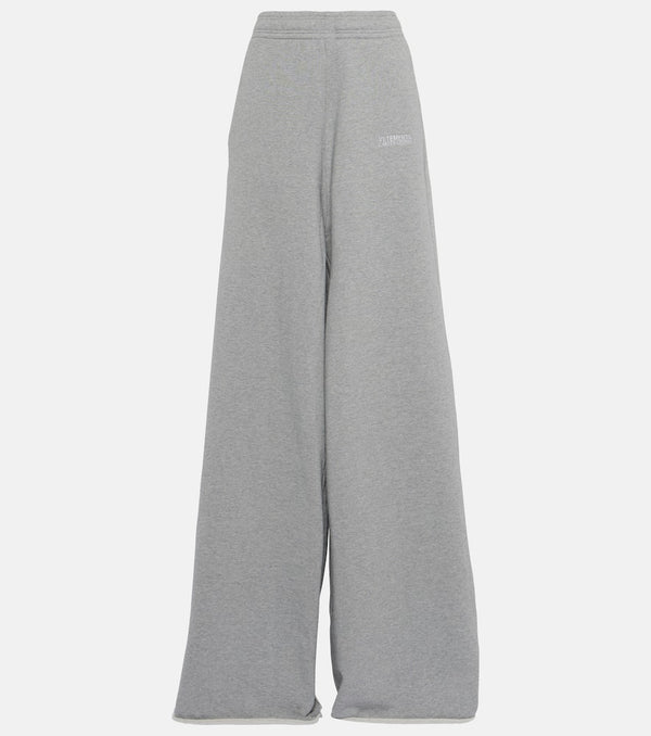 Vetements Oversized cotton-blend sweatpants