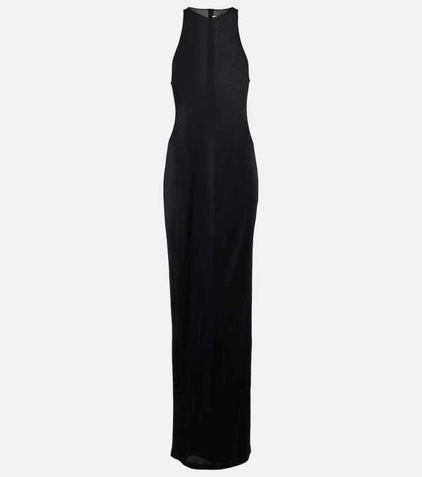 Saint Laurent Jersey maxi dress