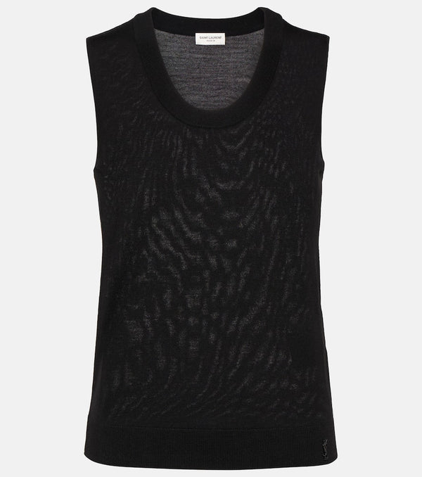 Saint Laurent Wool sweater vest