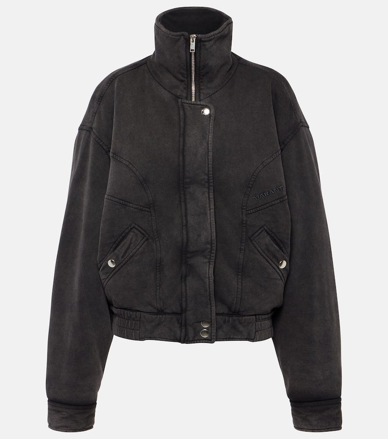 Marant Etoile Parveti cotton bomber jacket