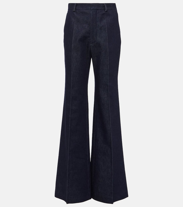 Loro Piana José cotton and silk wide-leg pants