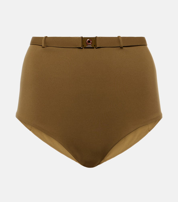 Loro Piana High-rise bikini bottoms