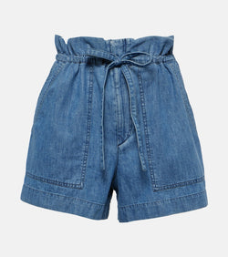 Marant Etoile Ipolyte high-rise denim shorts