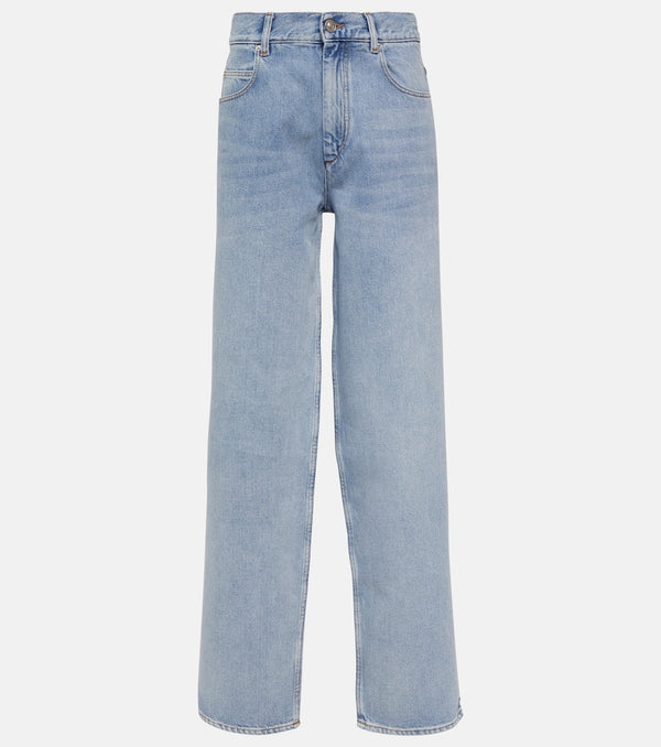 Isabel Marant High-rise straight jeans