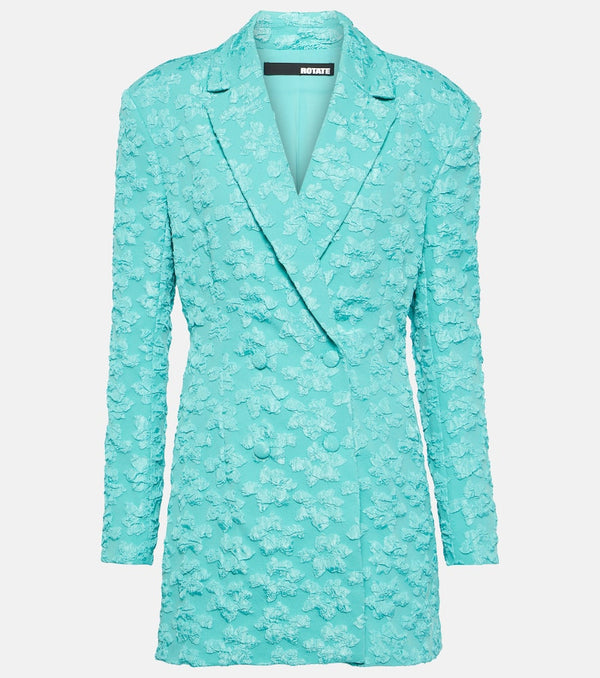 Rotate Jacquard blazer dress