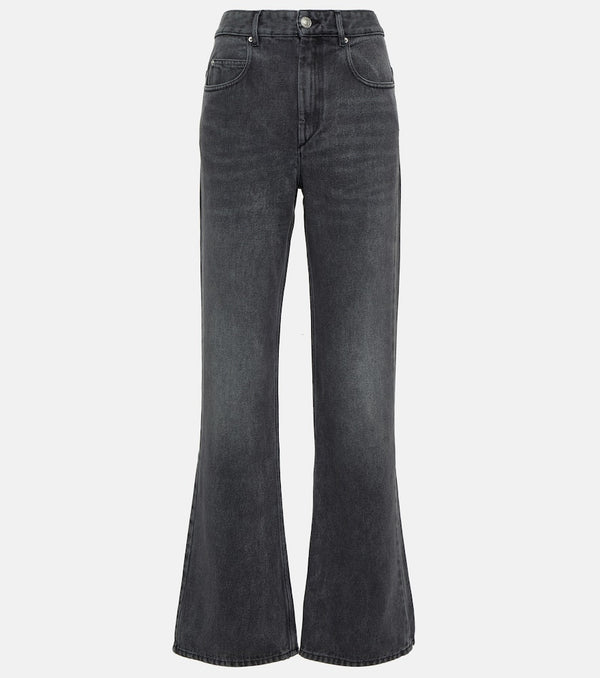 Isabel Marant Belvira mid-rise straight jeans