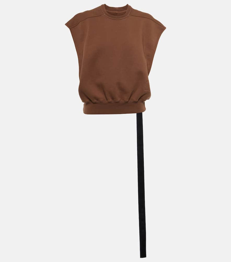 Rick Owens Oversized cotton jersey top