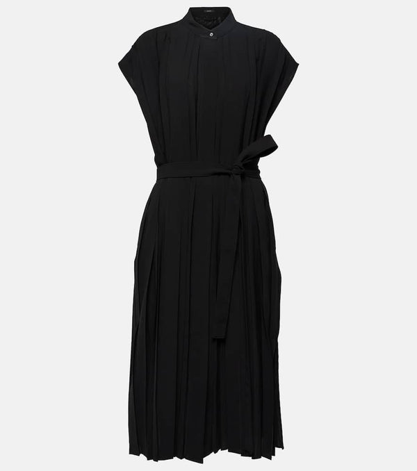 Joseph Davidge plissé midi dress