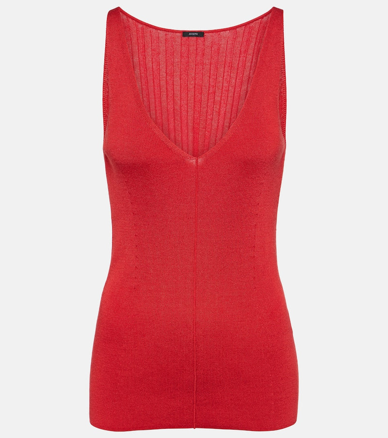 Joseph Ribbed-knit tank top