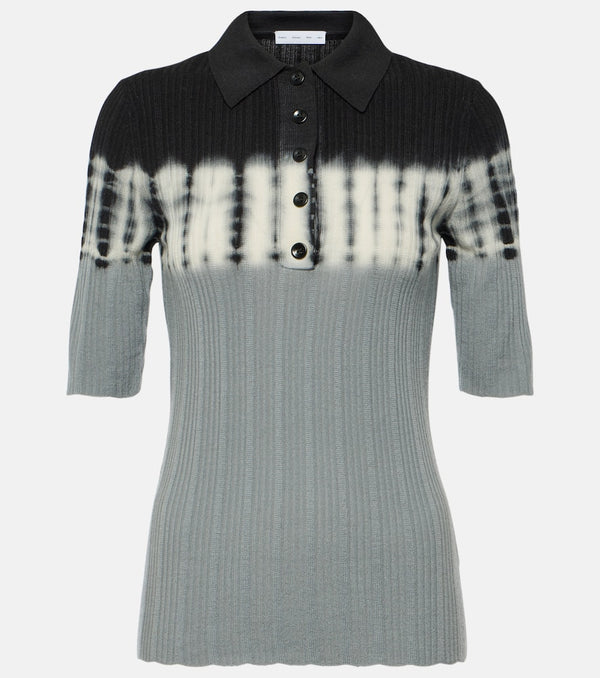 Proenza Schouler White Label Louisa wool polo shirt