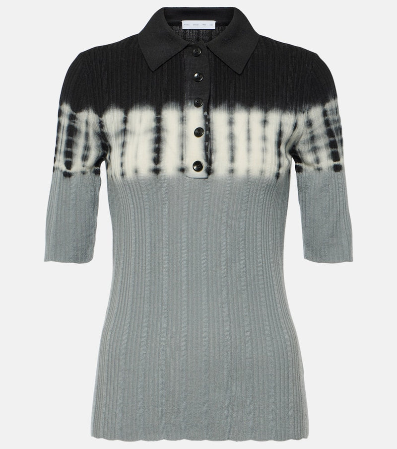 Proenza Schouler White Label Louisa wool polo shirt