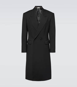 Alexander McQueen Double-breasted wool coat