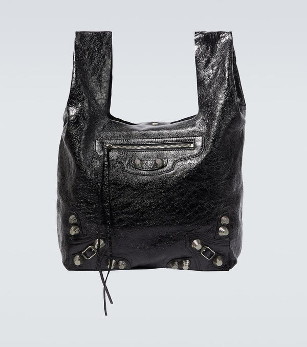 Balenciaga Le Cagole leather tote bag