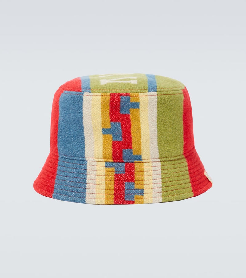 Visvim Dome wool, linen, and cotton bucket hat