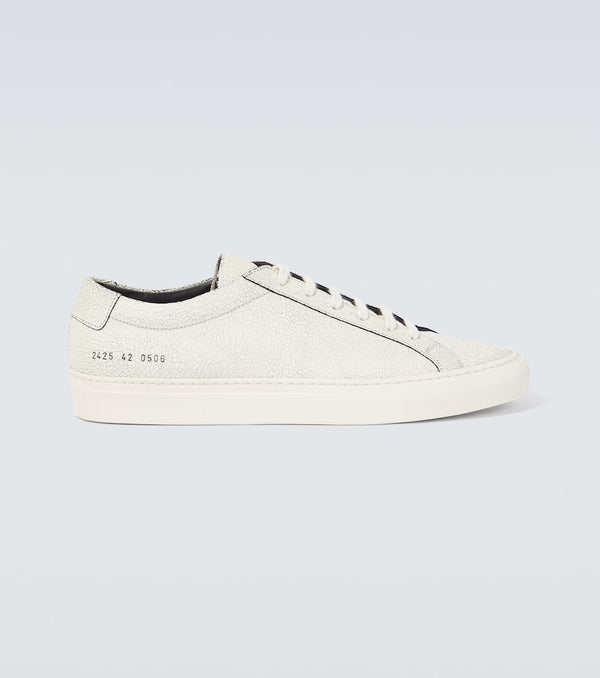 Common Projects Cracked Achilles leather sneakers