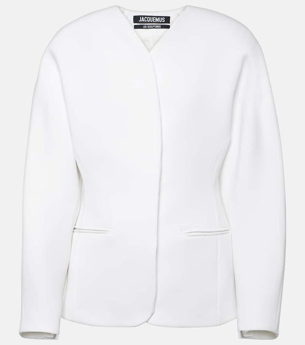 Jacquemus La Veste Ovalo cady jacket