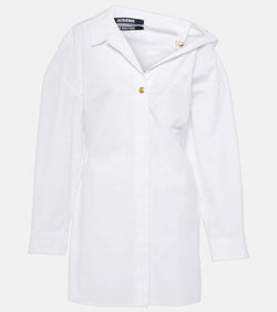 Jacquemus La Mini Robe Chemise cotton shirt dress