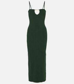 Jacquemus La Robe Sierra Bretelles midi dress