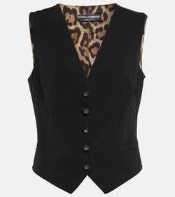 Dolce & Gabbana Wool-blend vest