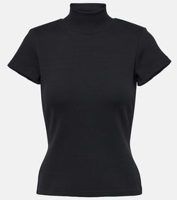 Alaïa Cotton turtleneck top