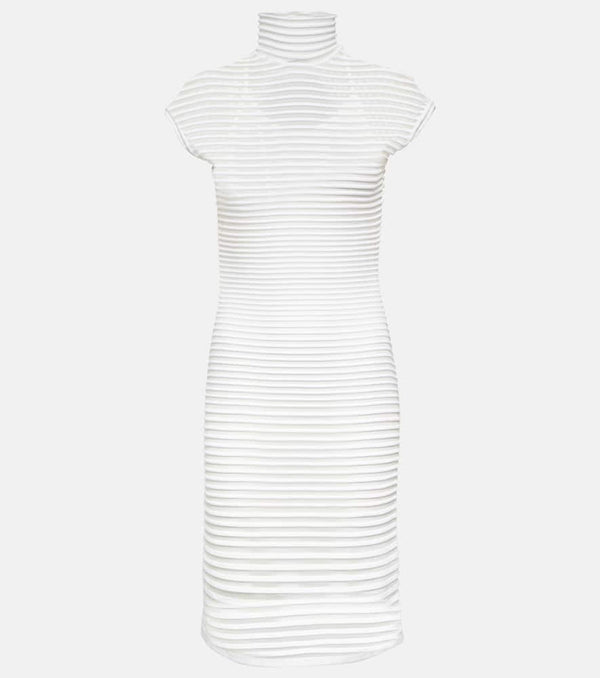Alaïa Striped minidress