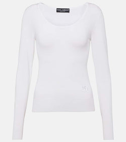 Dolce & Gabbana Silk-blend sweater