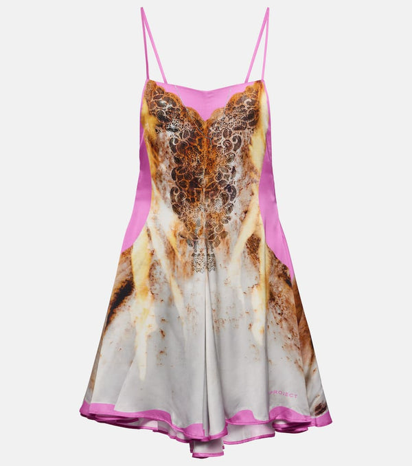 Y/Project Printed slip dress | LYBSTORE