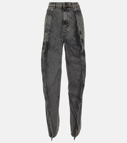 Y/Project Paneled straight jeans