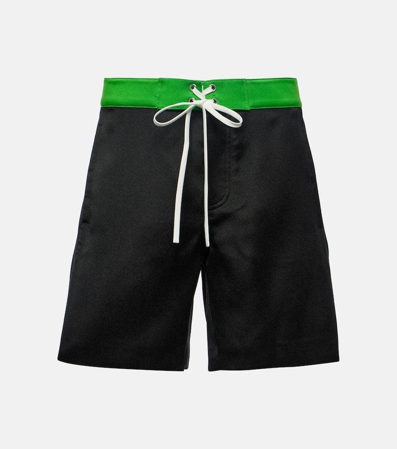 Miu Miu Satin shorts