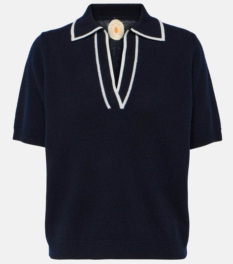 Jardin des Orangers Wool and cashmere polo sweater