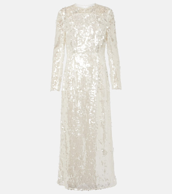 Emilia Wickstead Bridal Amiria sequined gown