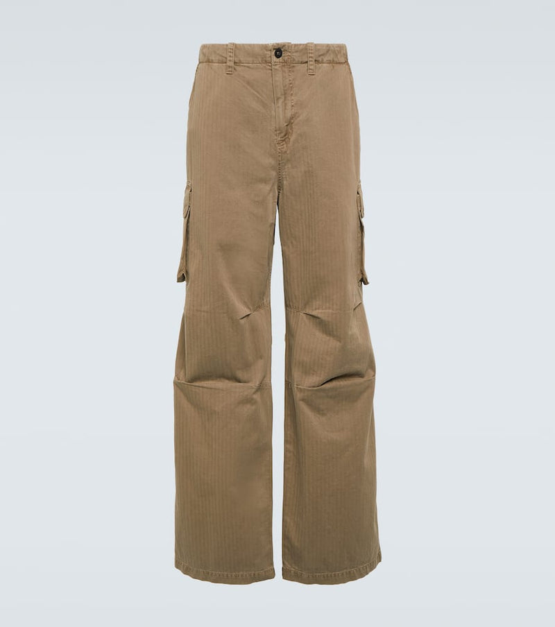 Our Legacy Mount herringbone cotton cargo pants