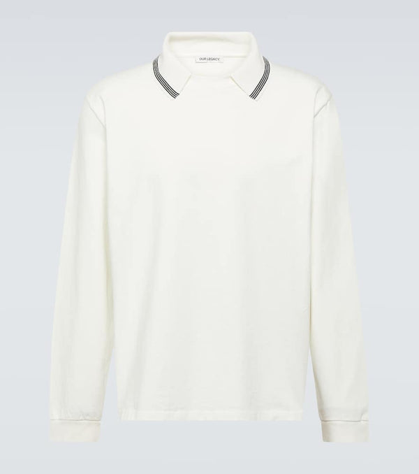 Our Legacy Academy cotton polo sweater