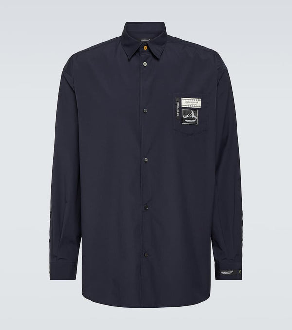 Undercover Logo cotton-blend shirt