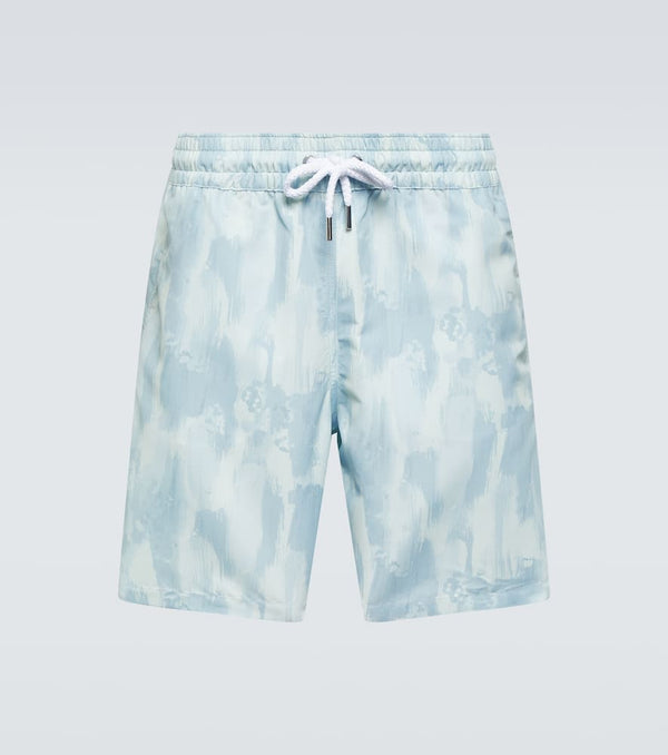 Frescobol Carioca Printed swim trunks