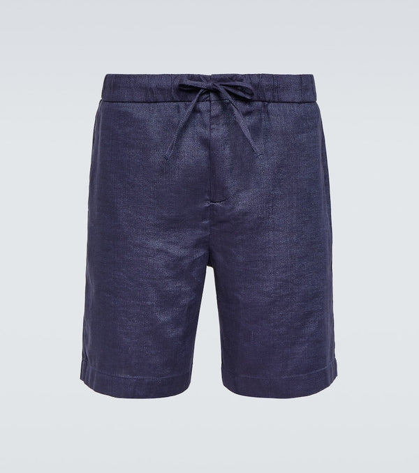 Frescobol Carioca Felipe linen and cotton shorts