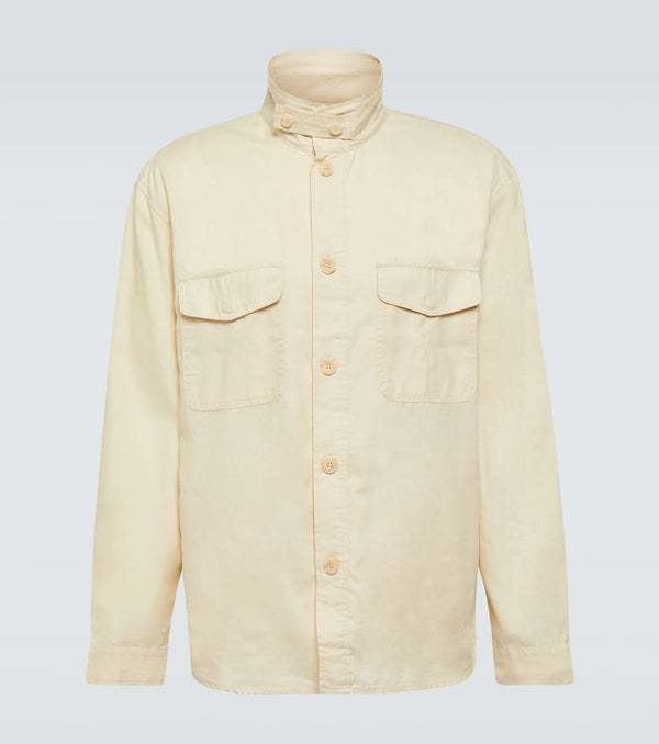 Frescobol Carioca Nuno linen and cotton jacket