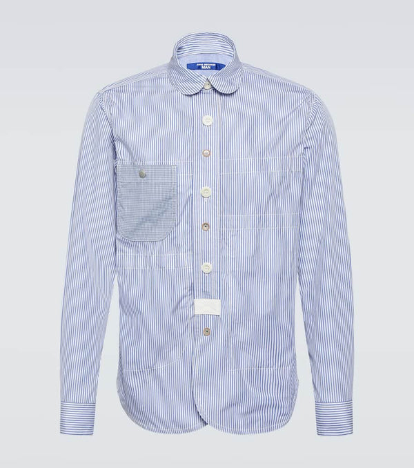 Junya Watanabe Striped cotton Oxford shirt