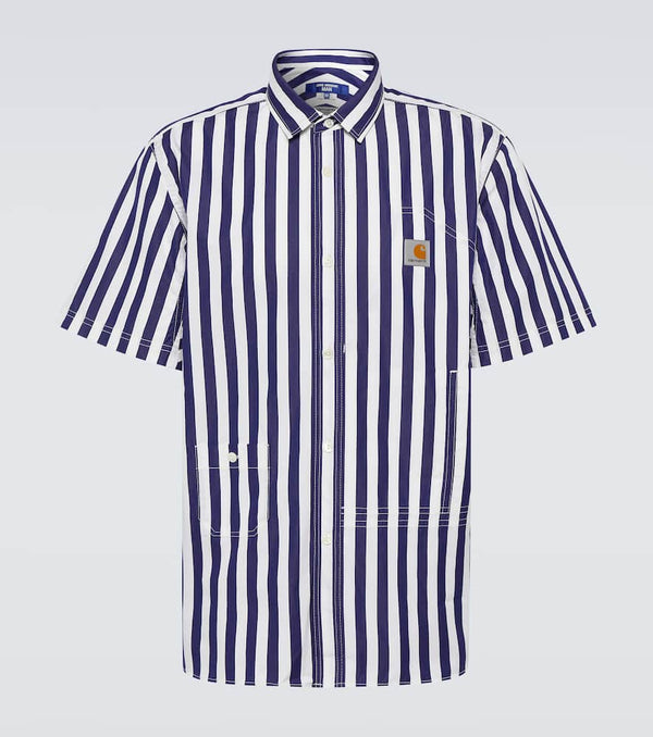 Junya Watanabe x Carhartt striped cotton Bowling shirt