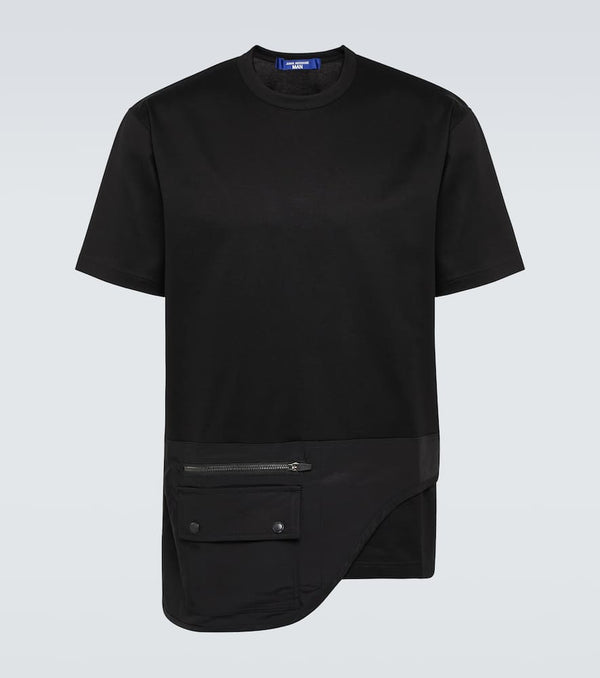 Junya Watanabe Paneled cotton jersey T-shirt