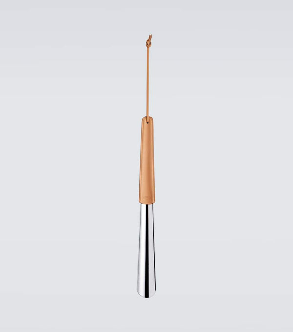 Tod's Leather-trimmed shoehorn