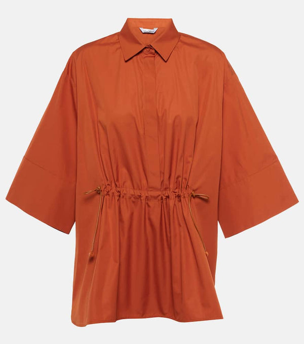 Max Mara March cotton poplin shirt