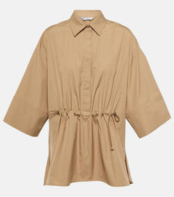 Max Mara March cotton poplin shirt