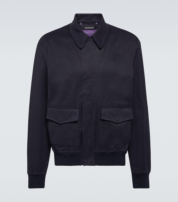 Ralph Lauren Purple Label Albertson cotton bomber jacket