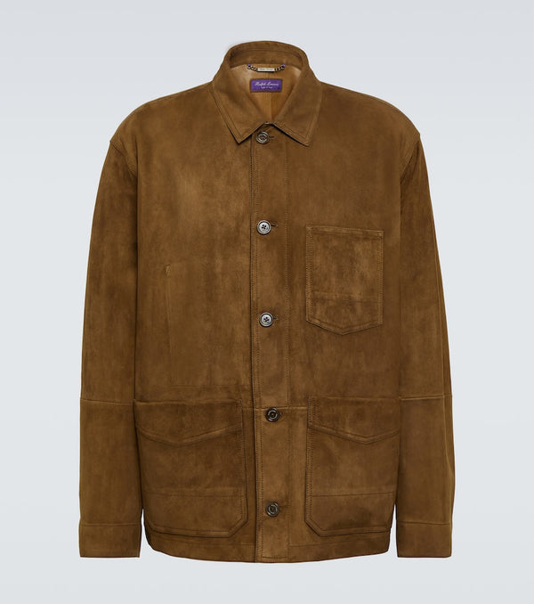 Ralph Lauren Purple Label Burnham suede jacket