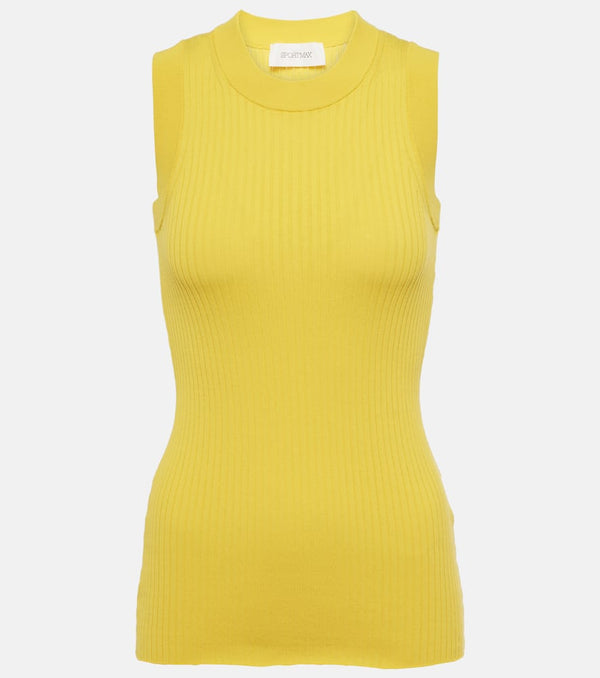 Sportmax Toledo cotton tank top