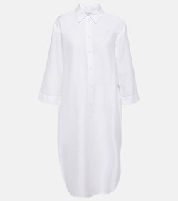 Max Mara Quincy cotton-blend midi dress