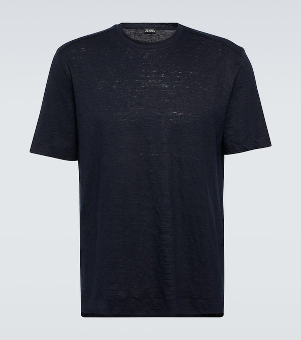 Zegna Linen jersey T-shirt