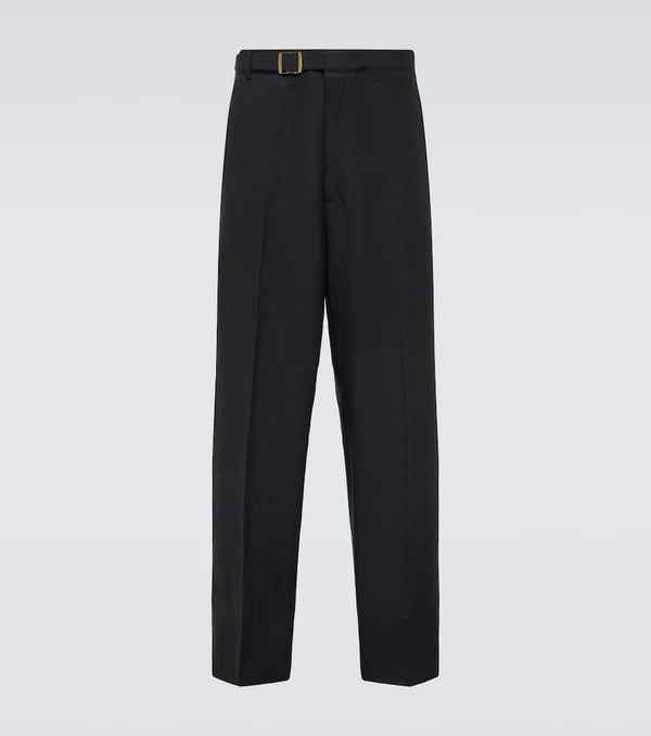 Zegna Linen straight pants