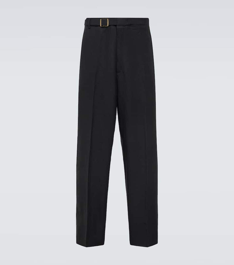 Zegna Linen straight pants